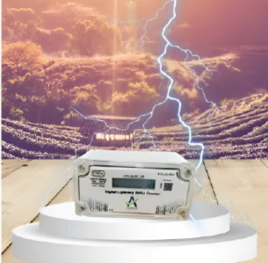 Digital Lightning Strike Counter